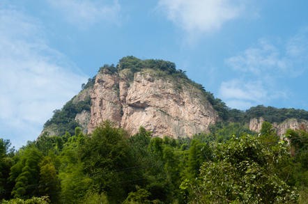 A view of Lion's Head Rock from the base.